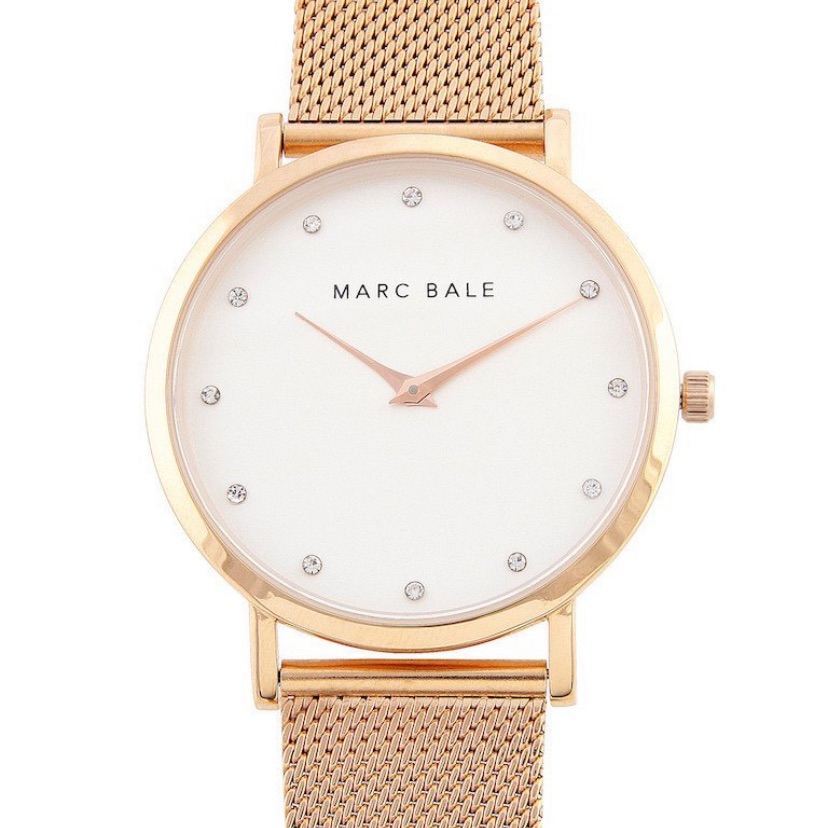Thepeach Box Rose Gold Mesh Watch (Great For Gift)